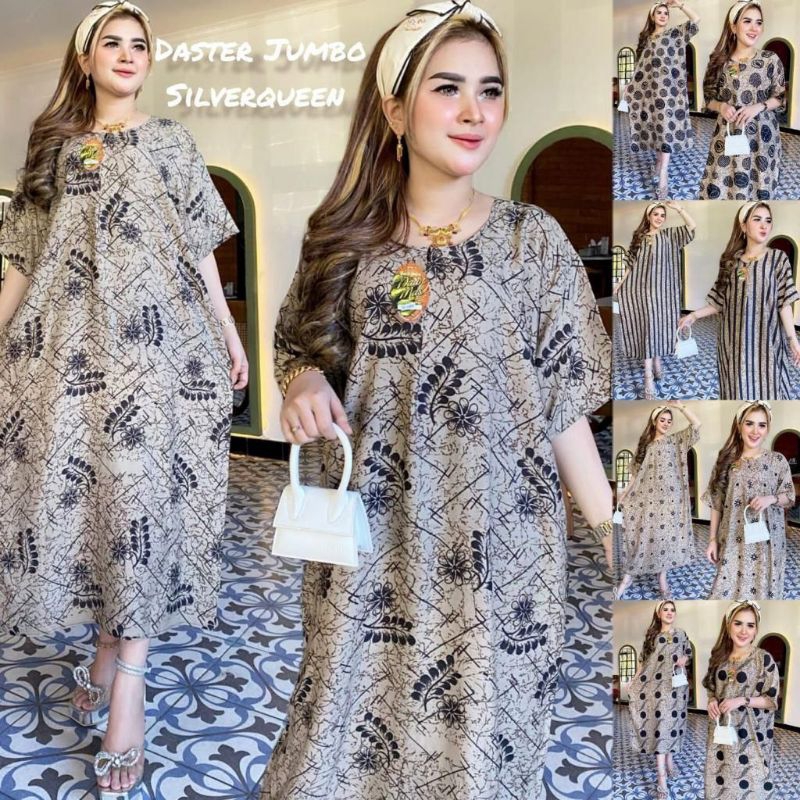 Daster Jumbo Busui Silverqueen Paket ( 100k dapet 3pcs )