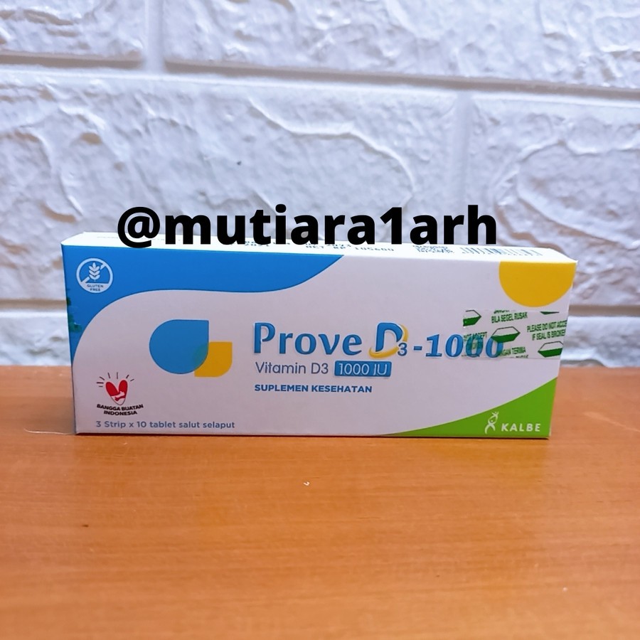 PROVE D3 1000 IU BOX 30 TABLET