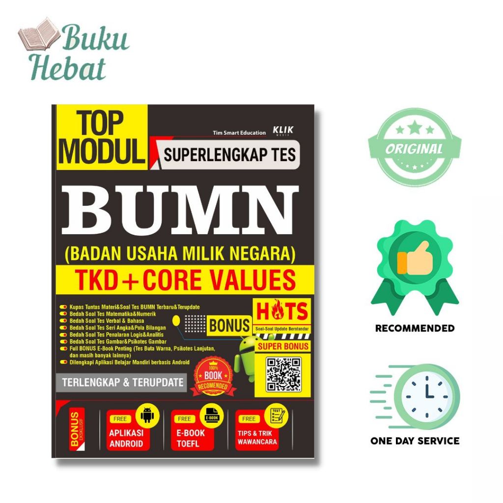 BUKU TES BUMN : TOP MODUL SUPERLENGKAP TES BUMN