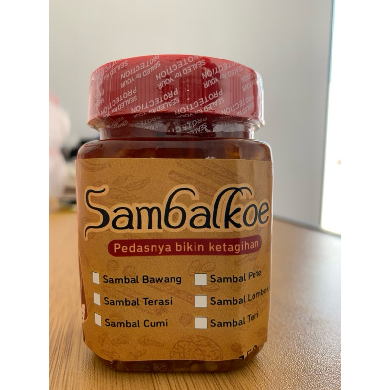 

SAMBALKOE Sambel Rasa Terasi Super Pedas