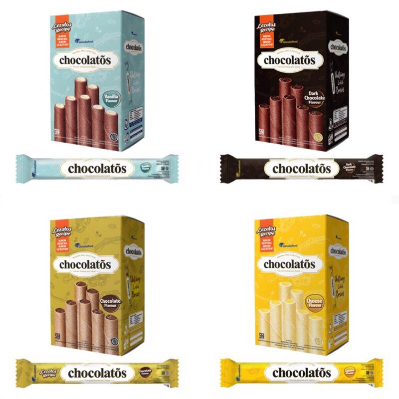 

Chocolatos wafer stick isi 24