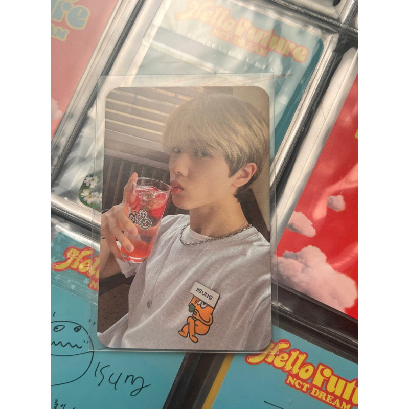 pc jisung photocard jisung