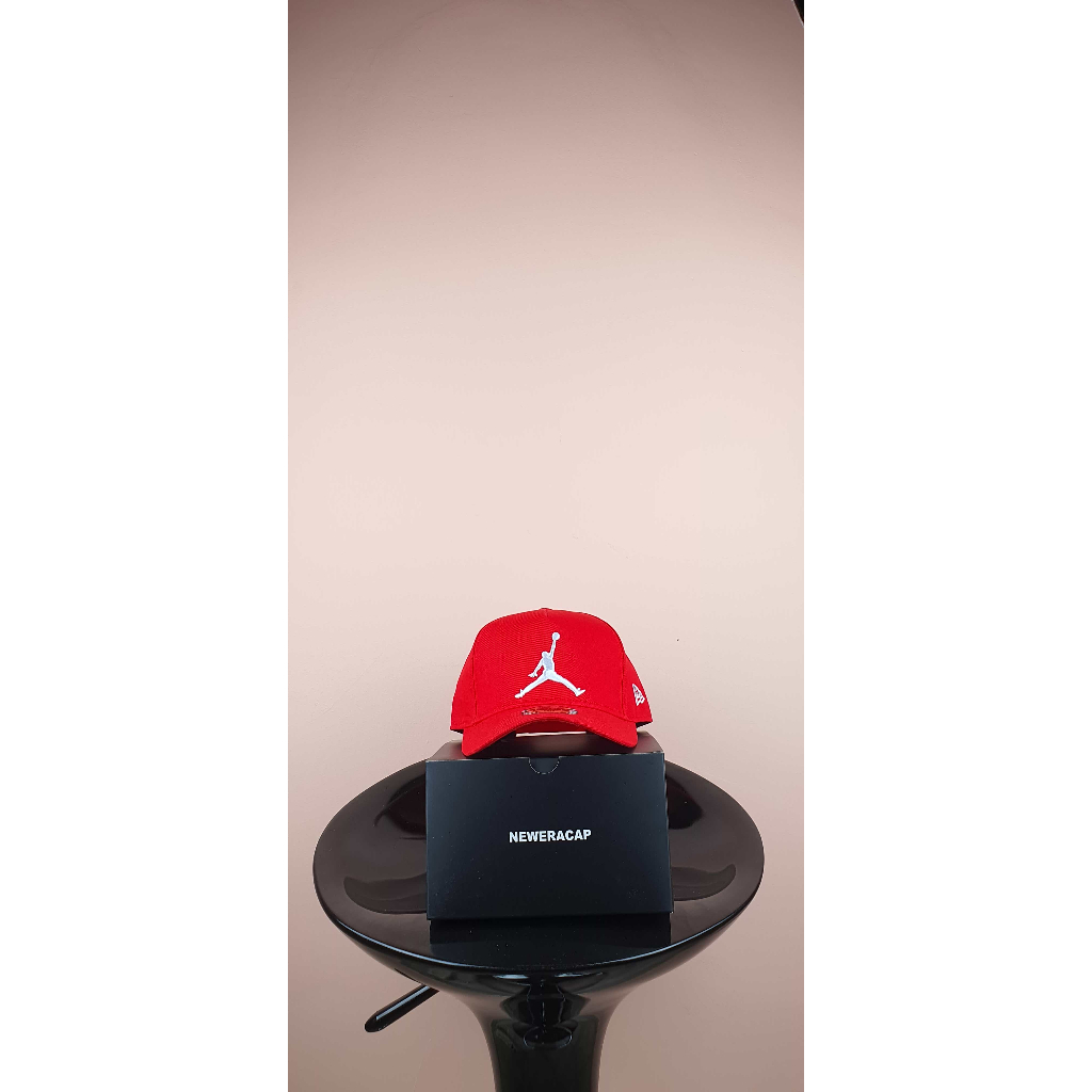 jordan merah list putih Topi Pria Baseball Snapback Polos Wanita Unisex Premium