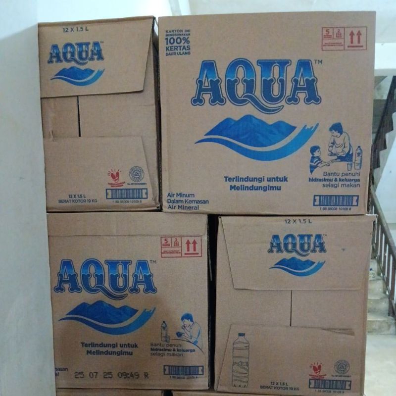 

Aqua / Le Minerale / Vit 1500ml Dus (isi 12pcs) Khusus instan Palembang
