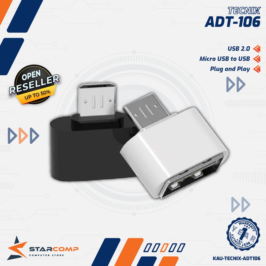 OTG Micro USB Tecnix ADT-106