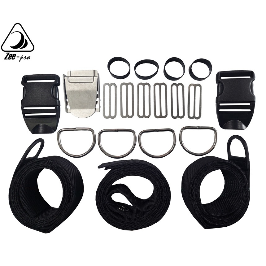Deluxe Harness Zeepro BCD Scuba Technical with Quick Release Buckle