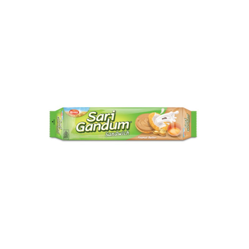 

Roma Biskuit Sari Gandum Peanut Butter 115 gram