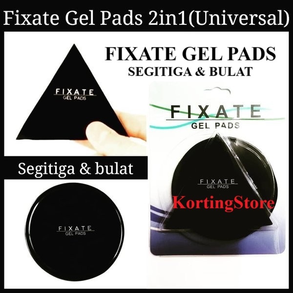 

Fixate Gel Pads Bulat dan Segitiga (Original) Holder Perekat Serbaguna