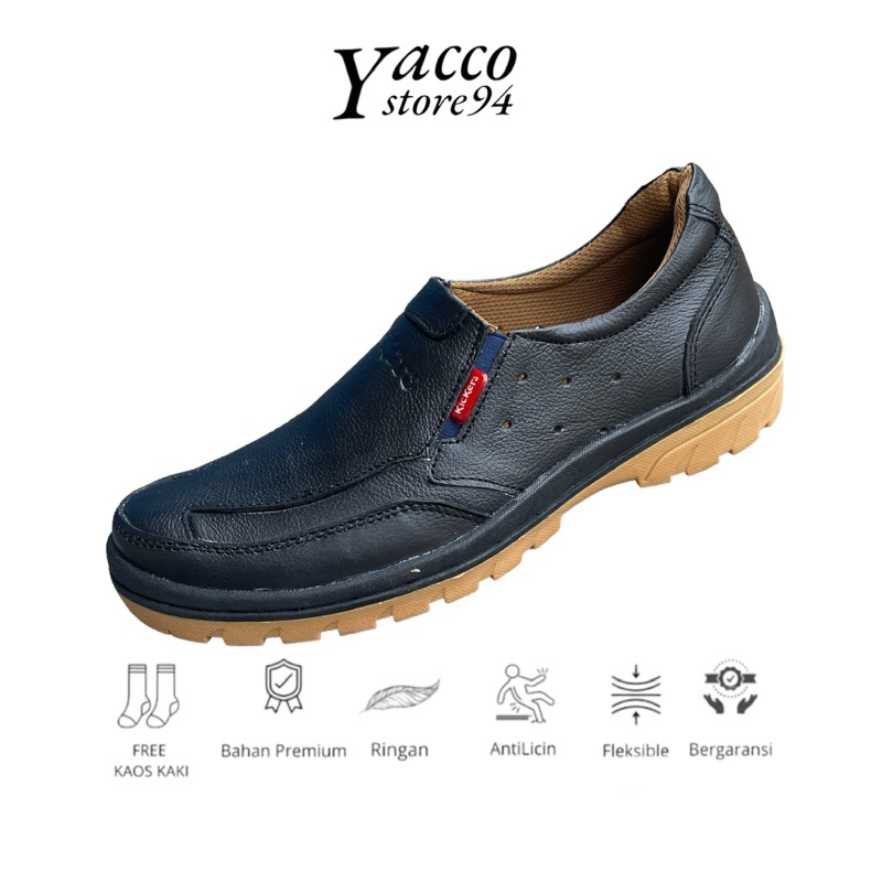 SEPATU PRIA CASUAL KULIT SEPATU SANTAI FORMAL KERJA