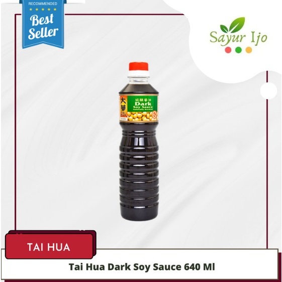 

Kecap Asin Tai Hua Dark Soy Sauce 640 ML Saos Bumbu Masak Instant Saus Kacang Kedelai HALAL