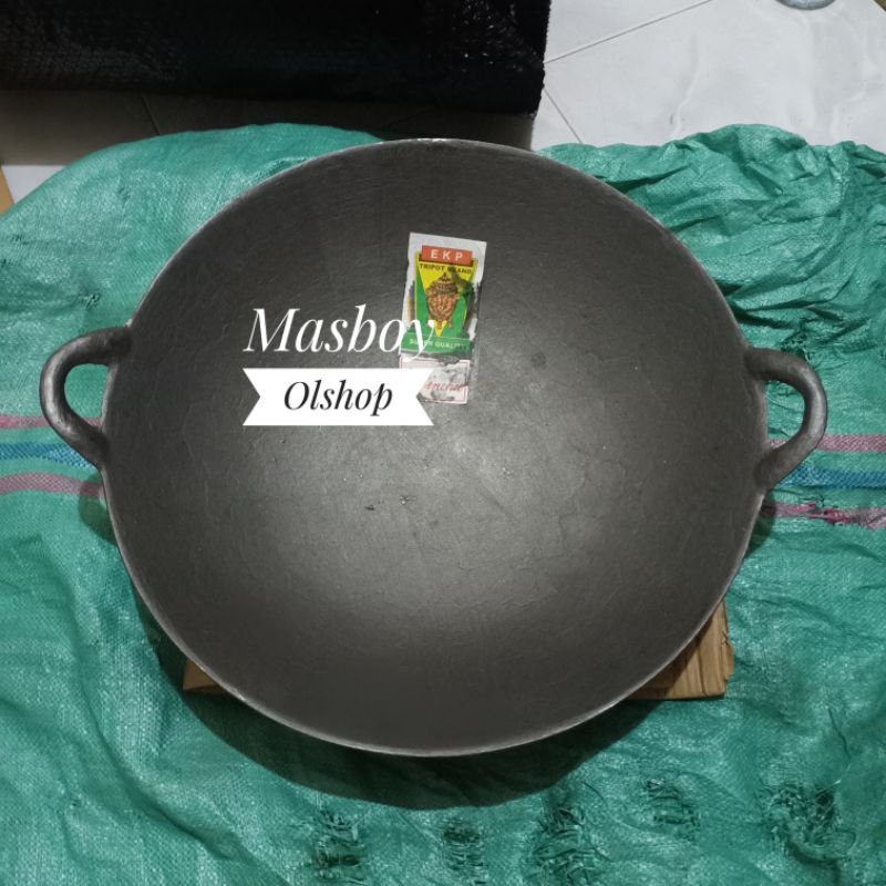 Wajan Kuali Besi Cor EKP 18 inch / Diameter 45 cm
