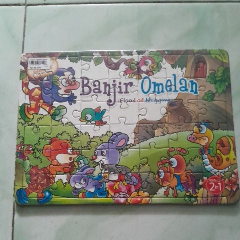 PUZZLE 2 in 1 CERITA BANJIR OMELAN