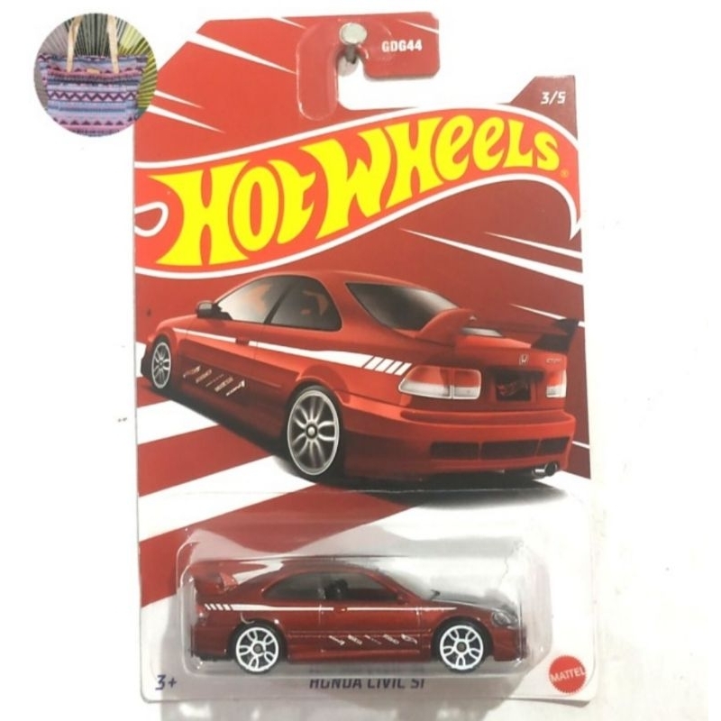 Hot Wheels Honda Civic Si Red merah