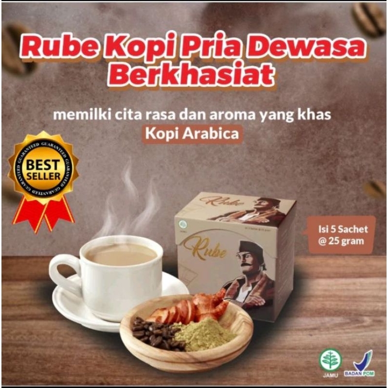 KOPI RUBE Kopi stamina pria sejati Kuat Tahan Lama