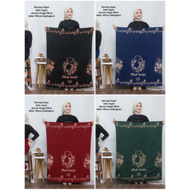 SARUNG MBAK SANTRI / SARUNG MBAK SANTRI GOYOR