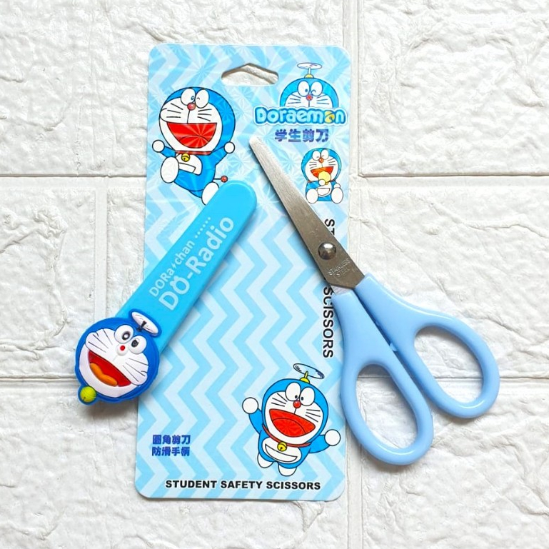 

Gunting Anak + Tutup DORAEMON / Student Scissors