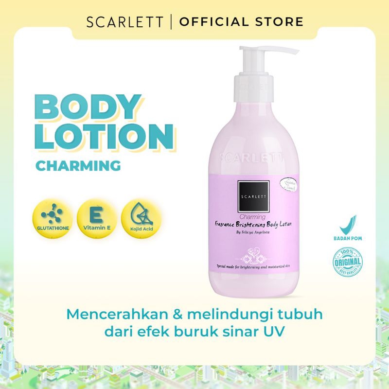BODY LOTION SCARLET