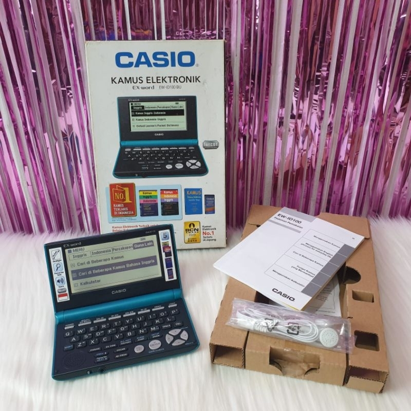 Kamus Elektronik CASIO Inggris - Indonesia EX Word