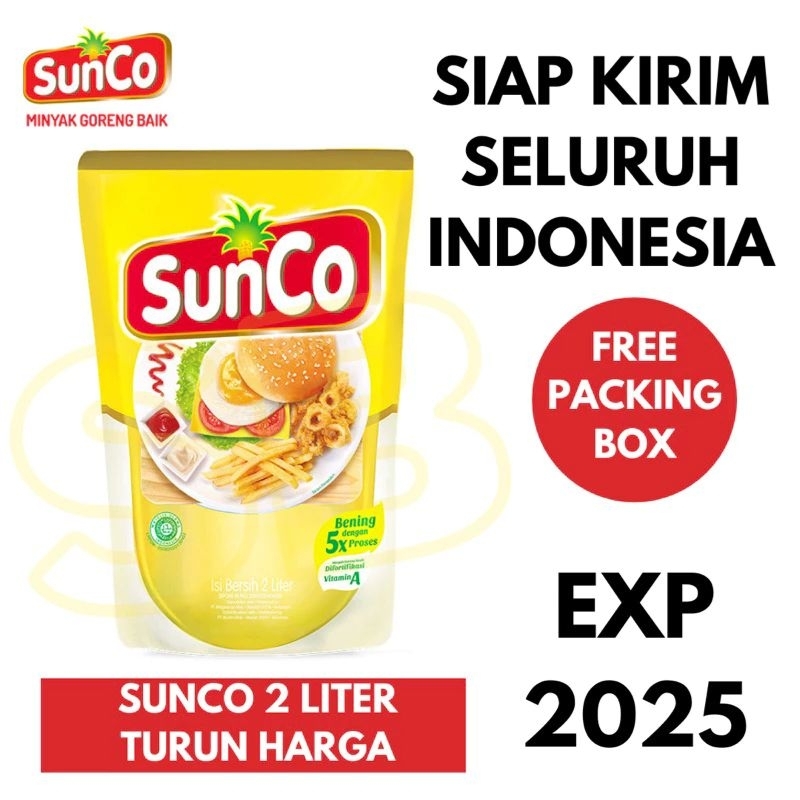 

Sunco Minyak Goreng 2L / 1L