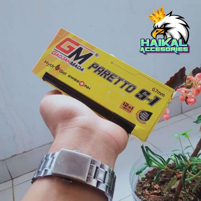 

Pulpen GM PARETTO S-1 Isi (12+1pcs)