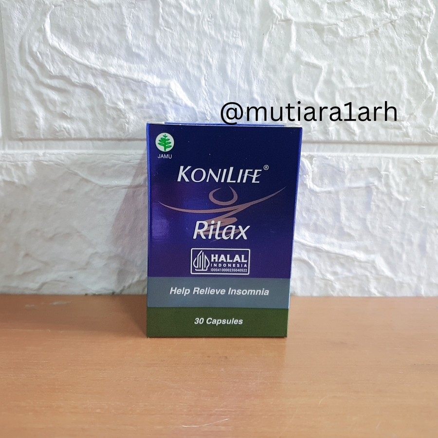 RILAX BOTOL ISI 30 KAPSUL KONILIFE