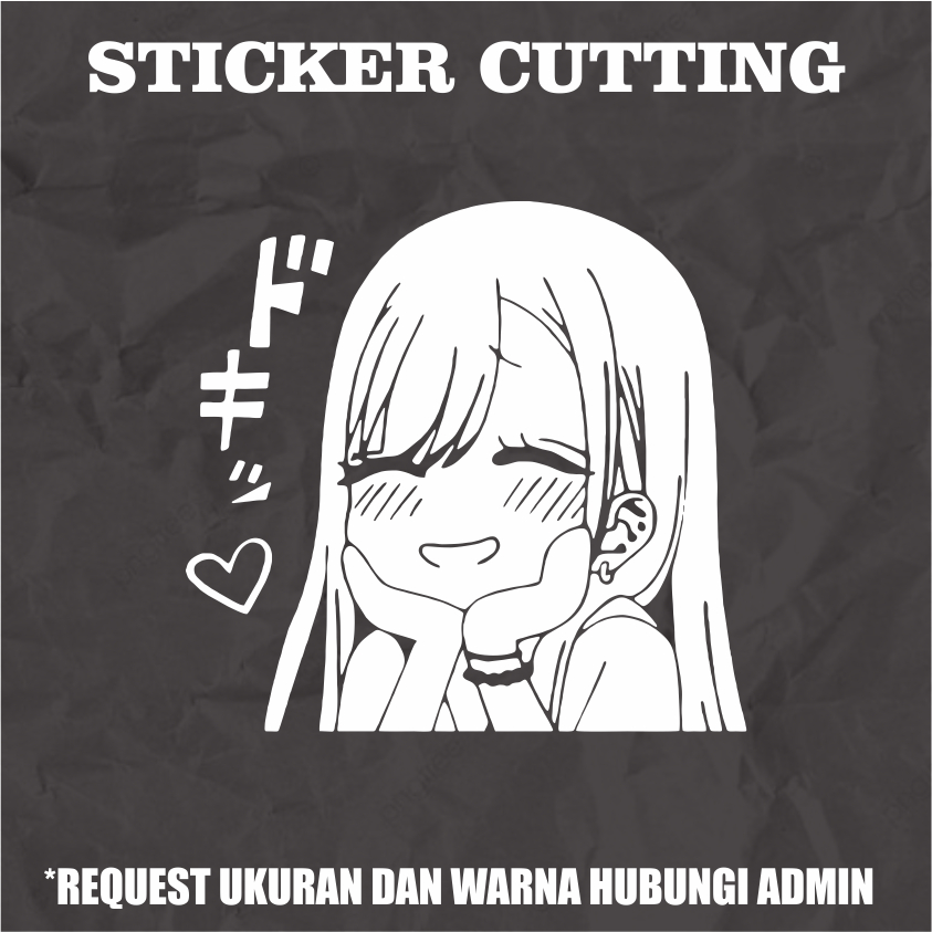 Stiker Cutting Anime / Sticker Cutting