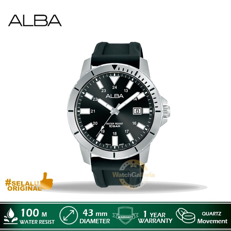 Jam Tangan Pria Alba AS9S01X1 AS9S01 Original Murah