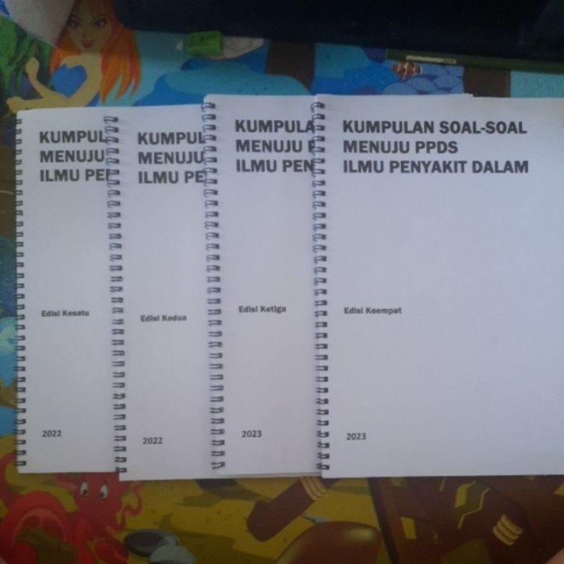 PPDS IPD Edisi 1,2,3,4 Buku Kumpulan soal-soal Menuju PPDS Ilmu Penyakit Dalam Edisi 1, 2, 3 & 4