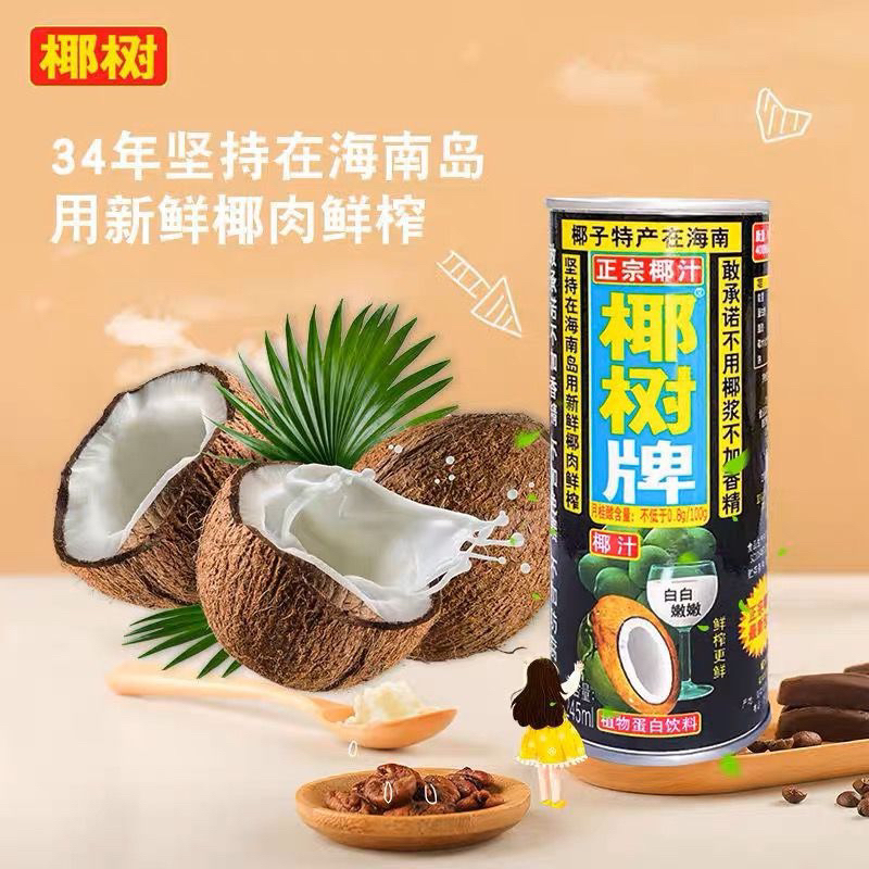 

YESHU Minuman Kelapa Asli Campuran Susu Siap Diminum 245ml