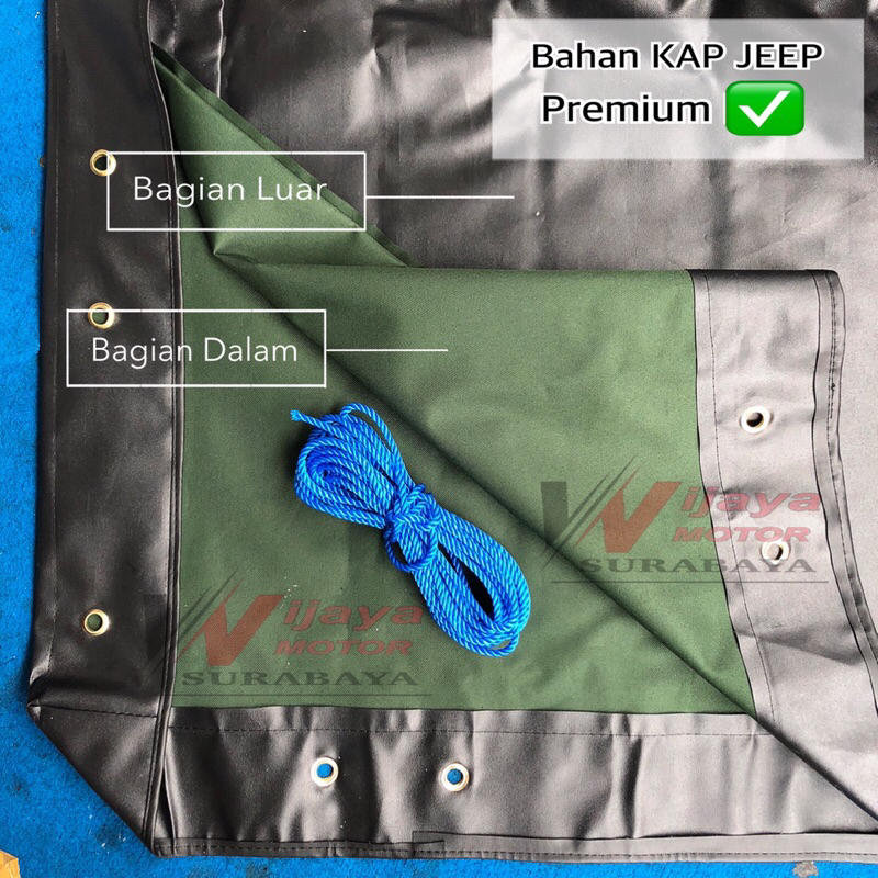 Terpal Bak Pickup New Carry FD/WD