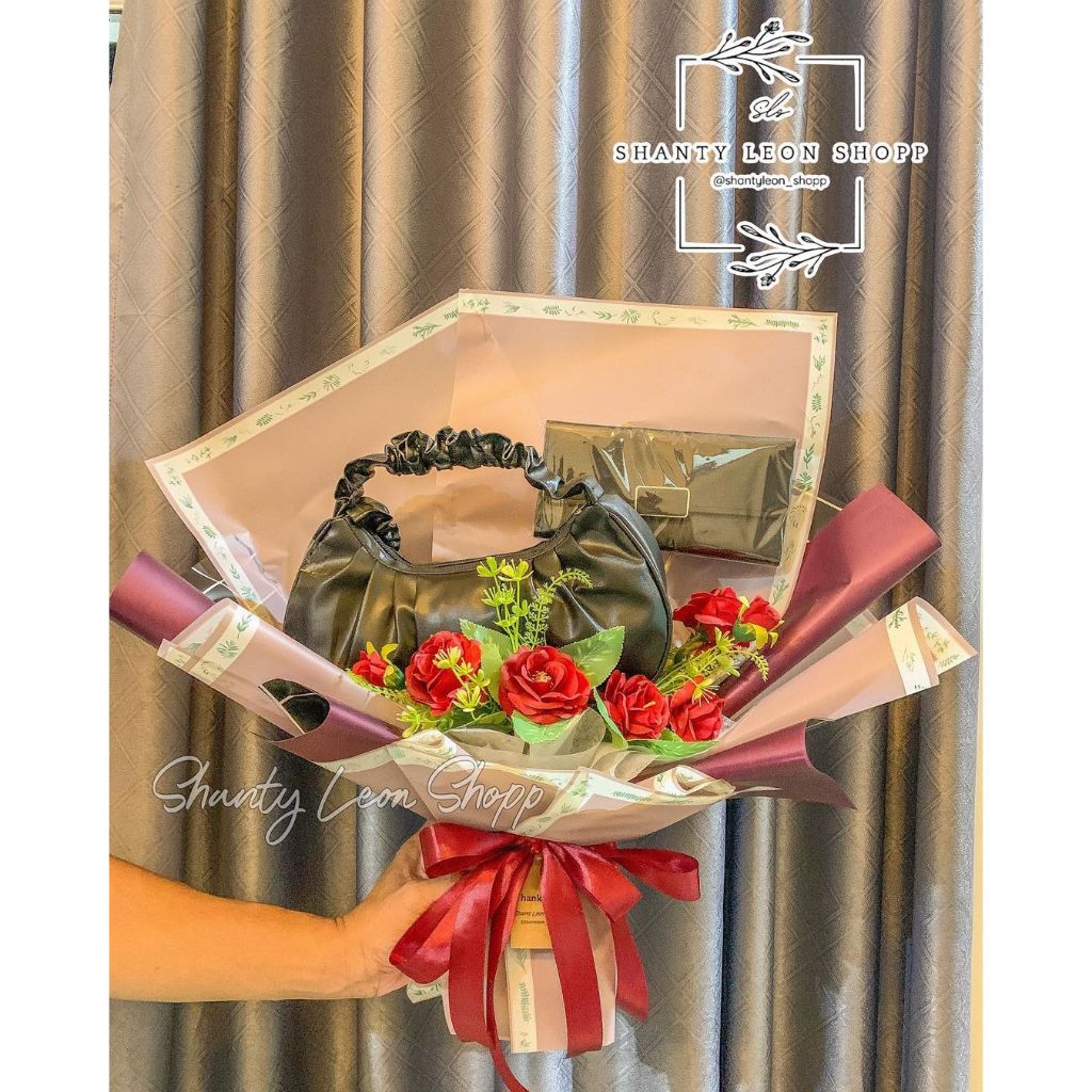 Buket Dompet Dan Tas/ Buket Aksesoris/ Buket tas