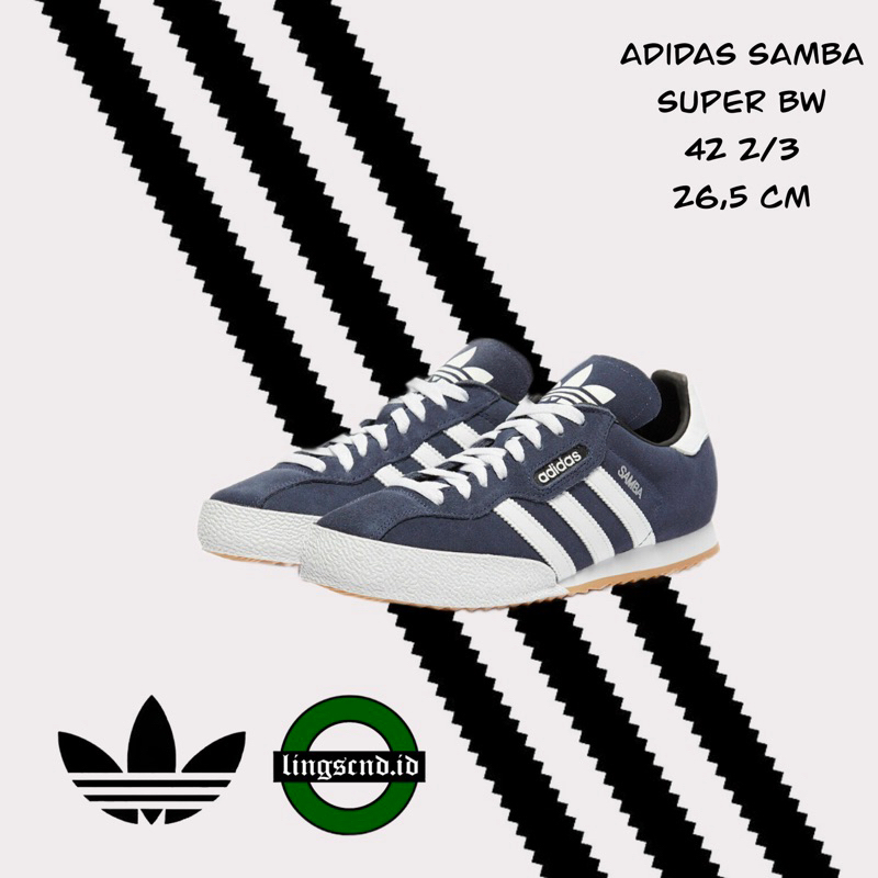 adidas samba super bw second original