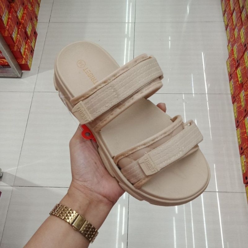 Triset sendal karet wanita original