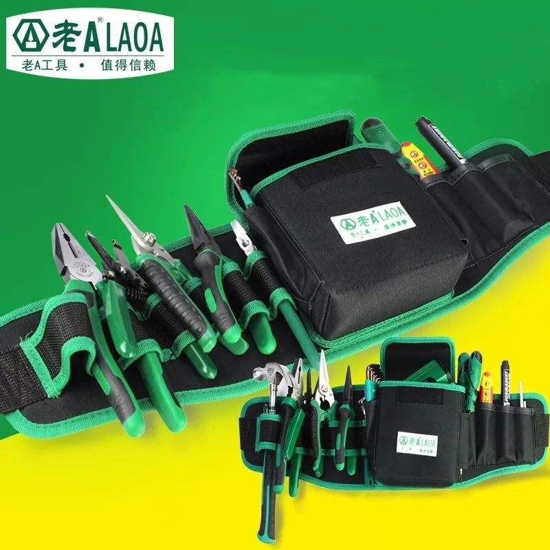 Tas pinggang Perkakas- Tas Toolkit- Tas Teknisi tas bor