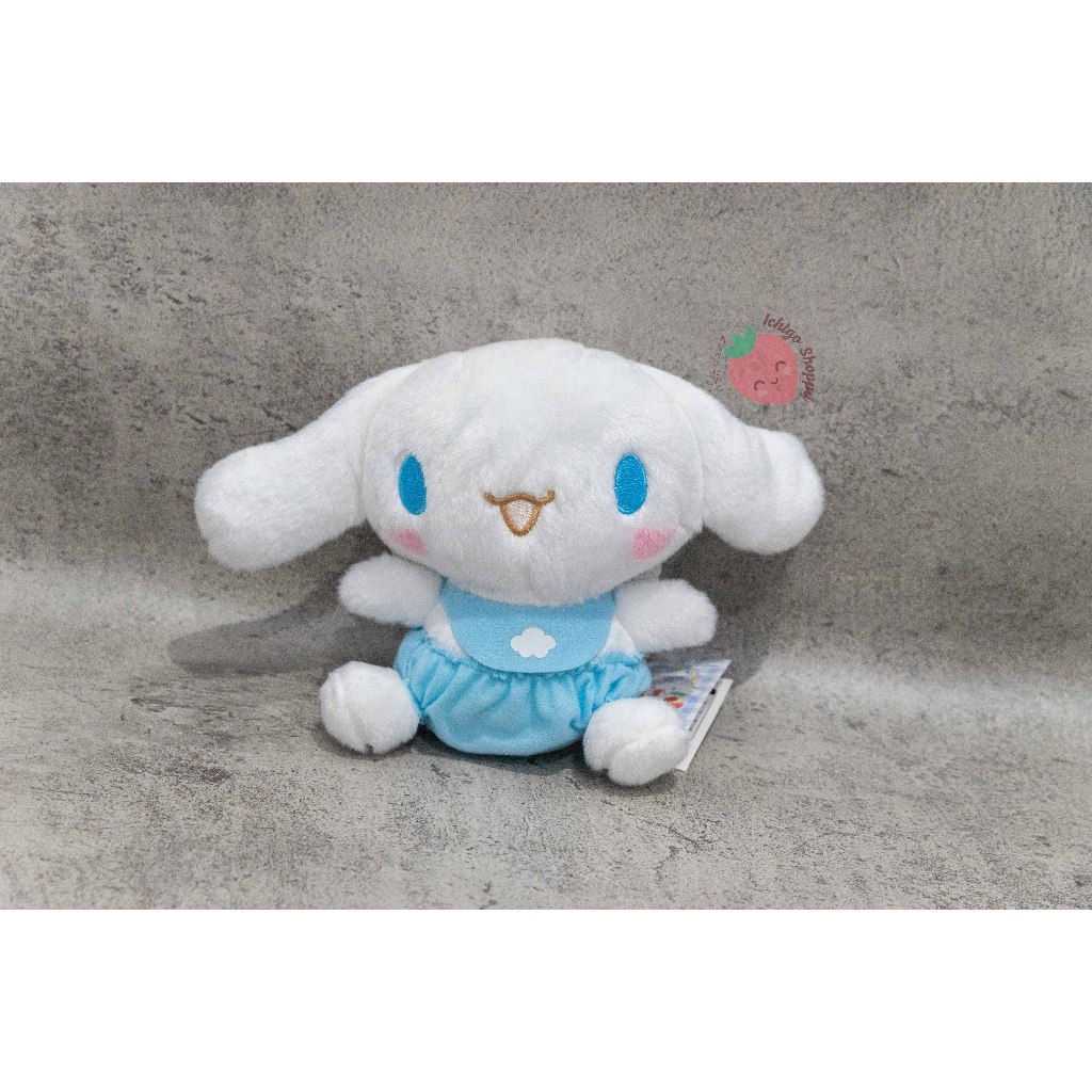 Sanrio Cinnamoroll Baby Angel Blue Pants Plush Doll FURYU