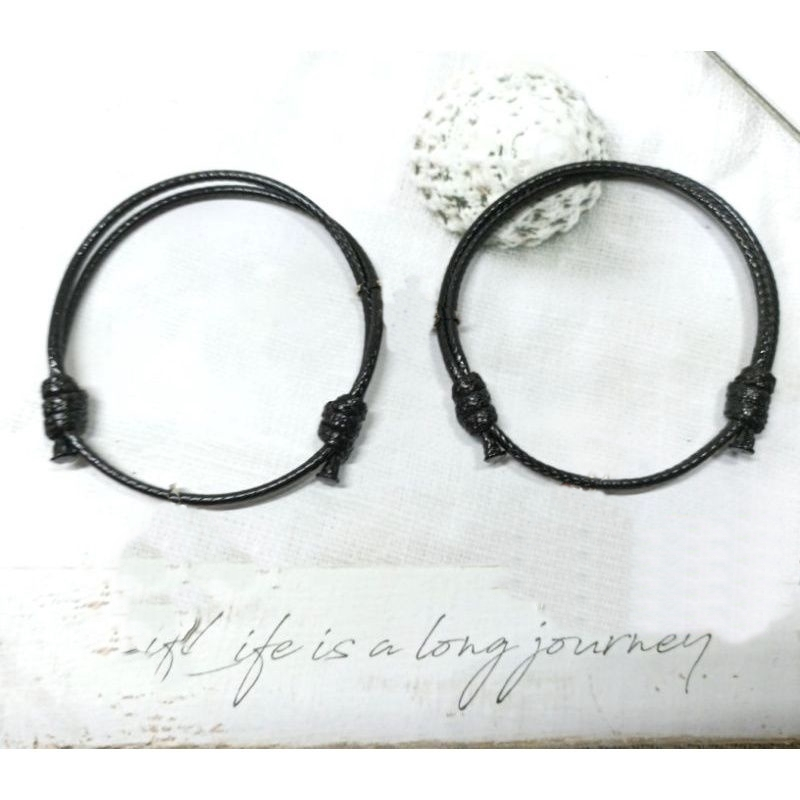 Gelang Hitam Polos Viral Gelang Tali