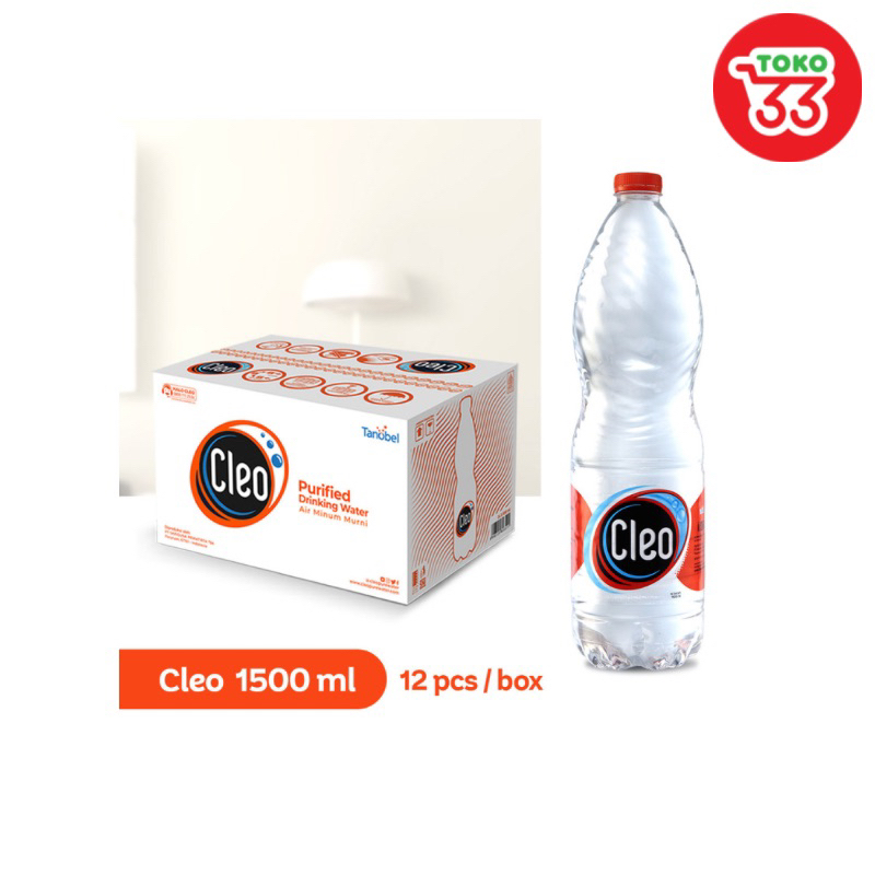 

Cleo Air Mineral Botol 1500ml isi 12