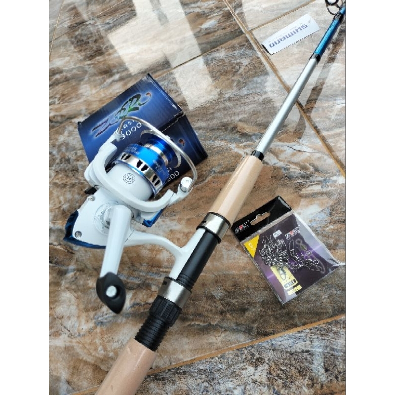1 set joran Shimano carbon hollow&reel reuji size3000