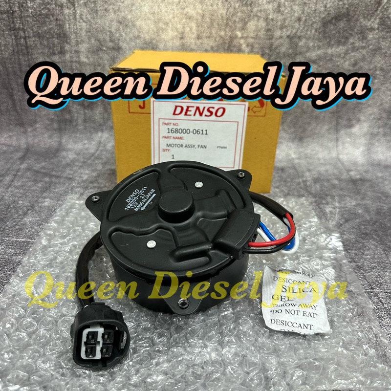 Motor Fan Radiator Suzuki Karimun Baleno Aerio Sx4 Denso 168000-0611
