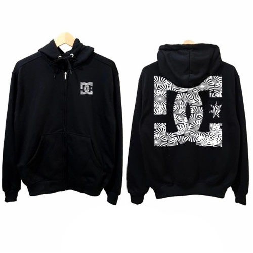 Jaket Hoodie DC Shoes Bahan Katun Fleece | Jaket Hoodie Jumper & Ritsleting | Bisa COD