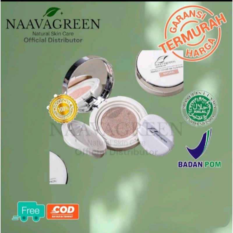 Naavagreen Perfect Cover BB Cushion / BB Cushion NaavaGreen