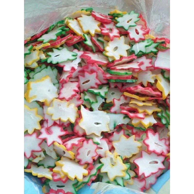 

Kerupuk bintang warna 250gr