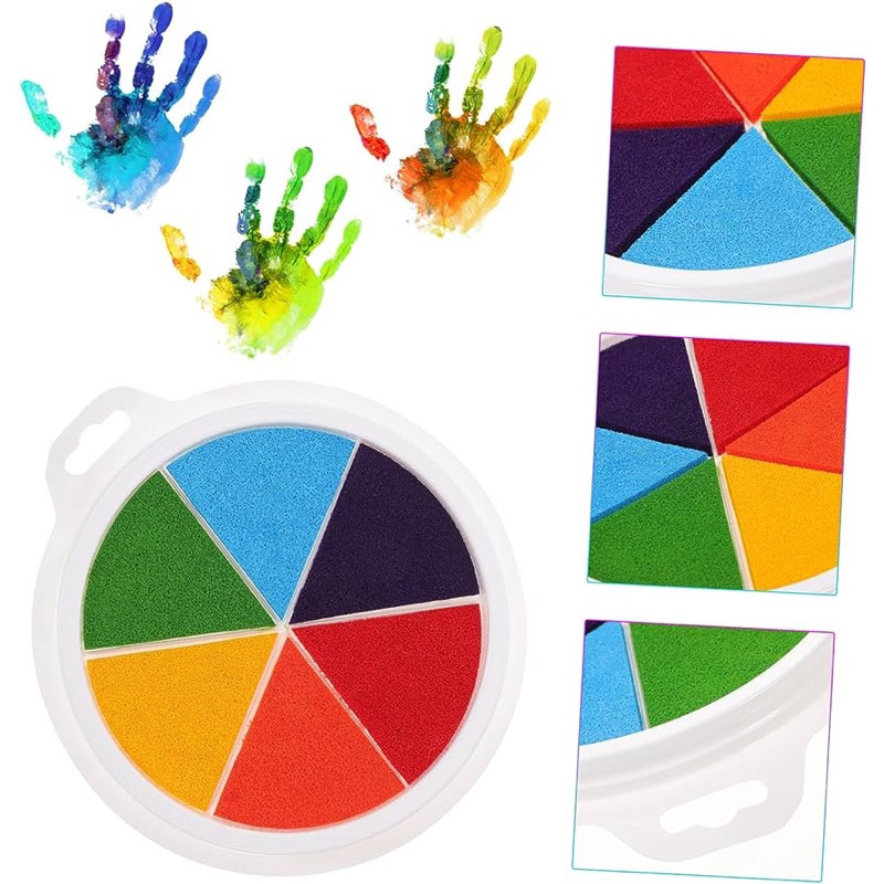 

MAINAN EDUKASI FINGER PAINT INK BESAR ANAK STEMPEL CAT JARI ANAK TINTA CAP TAKTIL SF6