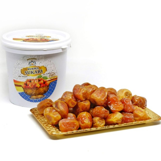 

Kurma Sukari Al- Qassim 850gr Kemasan Ember Premium