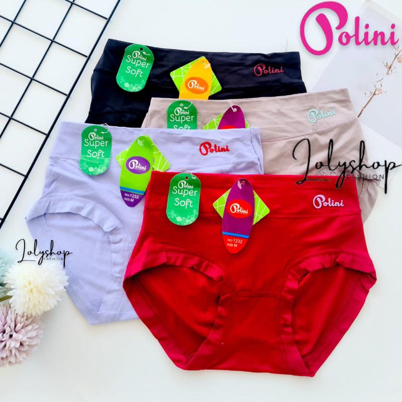 Celana dalam wanita brieft polini 2832 bahan premium warna pilihan