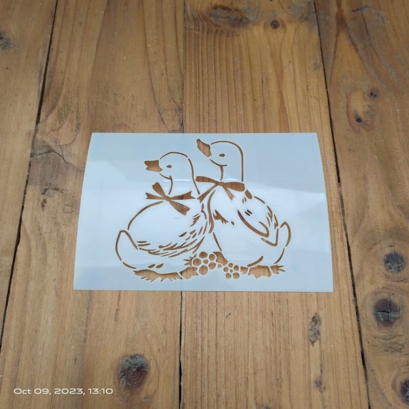 

Ready Stok Stencil Tema Animal Duck | Bebek Bcalleigh