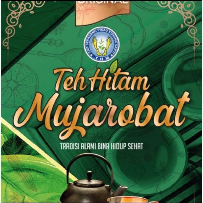 

Paket 10x45gr Teh Hitam Mujarobat