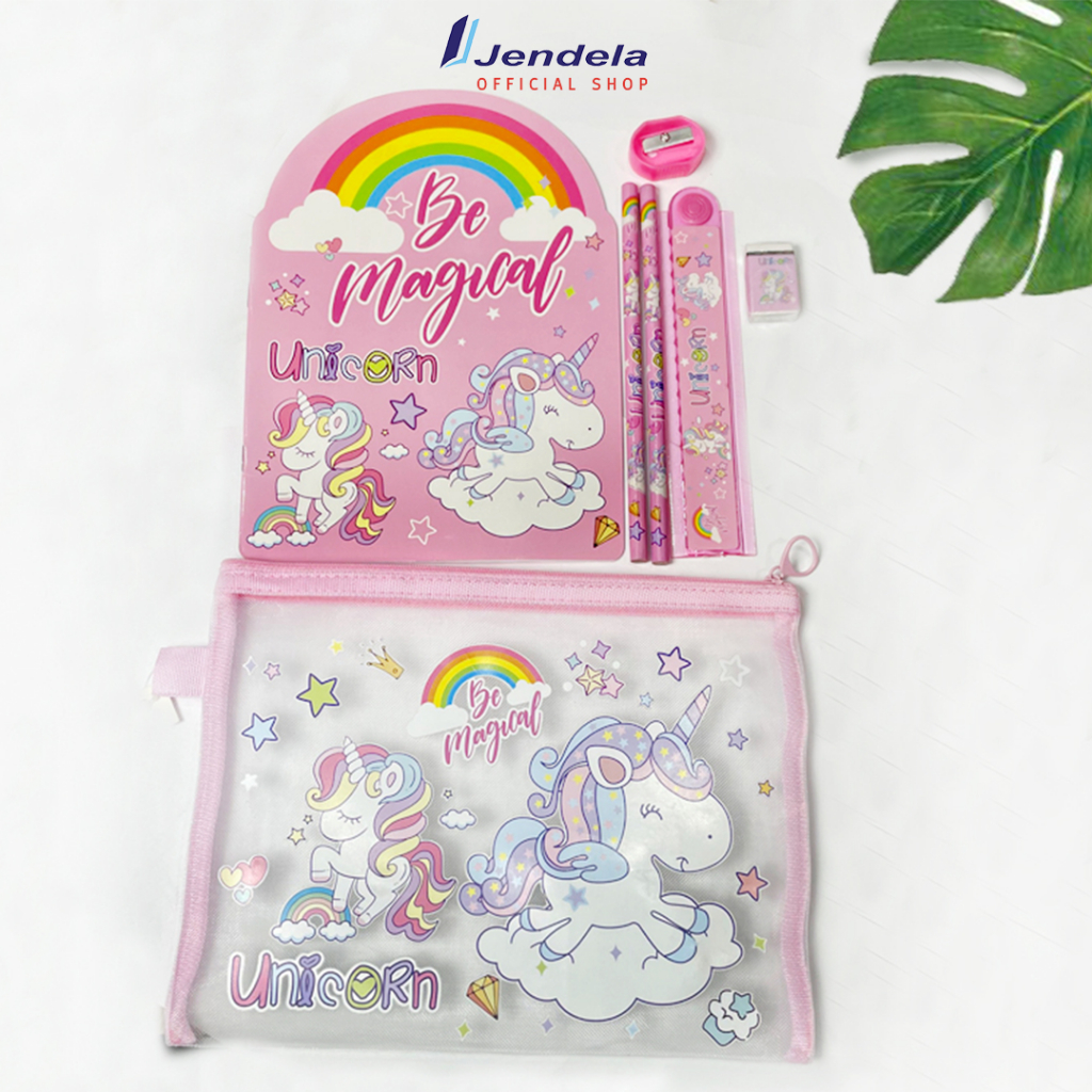 

Paket Hemat Alat Tulis Study Set Zipper Pouch Study Set Pensil Penghapus ATK