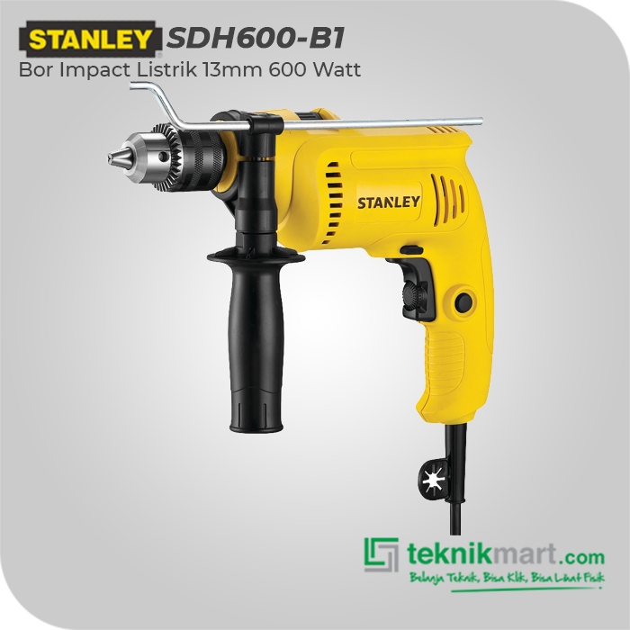 Stanley Impact Drill / Bor Impact Listrik 13mm 600W SDH600