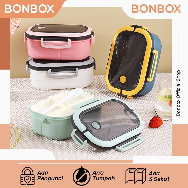 KOTAK BEKAL / KOTAK MAKAN SEKAT BTW21203 BONBOX